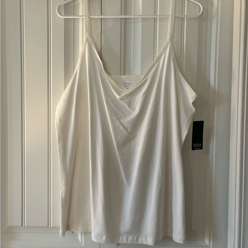 New with tags plus size white camisole